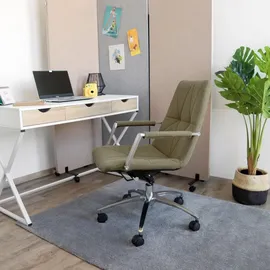 HJH Office Saranto II Stoff Grün