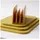 Rosti Choptima Schneidebrett-Set Kunststoff 3-teilig 35,5 x 26,5 cm Gelb