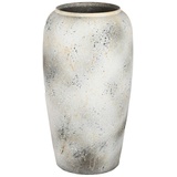 Home ESPRIT Vase weiß braun Keramik 36 x 36 x 70 cm