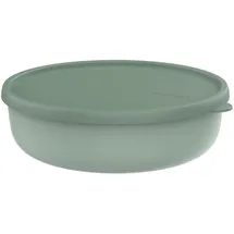 Mepal - Mikrowellengeschirr Lumina - Frischhaltedosen mit Deckel für Kühlschrank, Gefrierschrank, Dampfgarer & Mikrowelle - Mikrowellenschüsseln mit Deckel - Aufbewahrungsbox - 2000 ml - Nordic sage