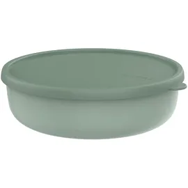 Mepal - Mikrowellengeschirr Lumina - Frischhaltedosen mit Deckel für Kühlschrank, Gefrierschrank, Dampfgarer & Mikrowelle - Mikrowellenschüsseln mit Deckel - Aufbewahrungsbox - 2000 ml - Nordic sage