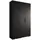 abiks möbel Drehtürenschrank INOVA 150 x 236,7 x 47 cm Schwarz