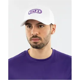 Jako Malle Cap Basic weiß/lila Senior