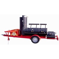 Joe's Barbeque 24" Extended Catering Smoker Trailer