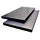 SCHULTE Regalwelt Steckregal mit 4 Fachböden, 65 kg Tragkraft, 180x100x40 cm (HxBxT), schwarz-Struktur, Lagerregal, Werkstattregal, Kellerregal, Garagenregal, Metallregal
