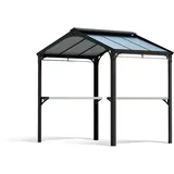 CANOPIA Aluminium Grillpavillon Austin BBQ 2400 2,4 x 1,8 x 2,5 m anthrazit
