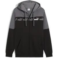 Puma Around the Block Kapuzenjacke Herren PUMA Cool Dark gray), asphaltgrau|grau L