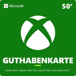 Xbox Guthabenkarte