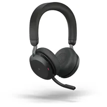 JABRA Evolve2 75 USB-C MS Teams schwarz mit Ladestation