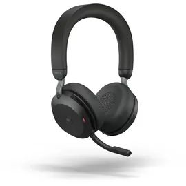 JABRA Evolve2 75 USB-C MS Teams schwarz mit Ladestation