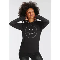 KangaROOS Kapuzensweatshirt in schwarz | Gr.: 48/50