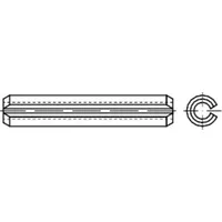 Industrial Quality Supplies ISO 8752 Spannstift (Spannhülse), schwere Ausführung,