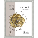 accent by nielsen nielsen Holzrahmen Ascot, 30x40 cm, silber