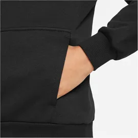 Nike Hoodie Schwarz/Weiß S