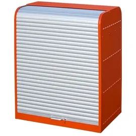Bauer Südlohn Rollladenschrank Stahl 215 l rot