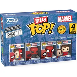Funko Bitty POP Spider-Man Parker Split Spielfigurenset 10 cm (4er Set)
