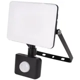 LUXULA LED-Außenstrahler mit Schnellverbinder und Bewegungsmelder Flutlichtstrahler mit 50 W 4000K Neutralweiß IP44 und 5000lm