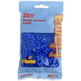 Hama Beutel mit Perlen 1000 St. blau