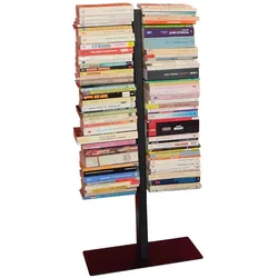 Radius Design - Booksbaum Standregal Small, double schwarz