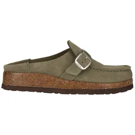 NOU Emilian V2 Leder Kork Mokassins Damen, 3025 - olivine 38