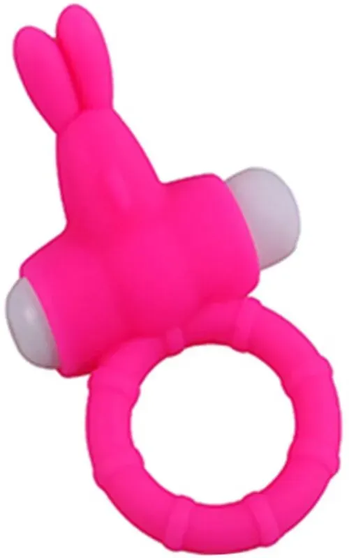 ARMONY - MS BUNNY VIBRATORRING SILIKON ROSA
