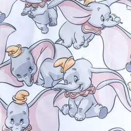 Jerry Fabrics Disney Dumbo Bettwäsche – Bettbezug 100x135 cm & Kissenbezug 40x60 cm,