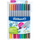 Pelikan Colorella Twin C304 sortiert, 10er-Set, Kunststoffetui (949511)