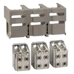 Schneider Electric 33640 Klemmensatz, 3 Stück, für 4x240mm2, Kabel und 1 Steckverbinder-Abschirmung