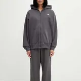 The North Face Unisex Essential Oversize Full Zip Hoodie Jacke, Anthracite Grey, S