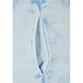 URBAN CLASSICS Ladies Towel Washed Sweat Pants - Blau