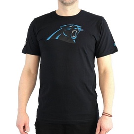 New Era Carolina Panthers T-Shirt Team Logo schwarz S