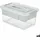 Kipit Mehrzweckbox Grau Durchsichtig Kunststoff 5 L 29,5 x 14,5 x 19,2 cm (6 Stück)