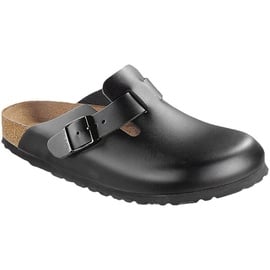 Birkenstock Boston Naturleder schmal schwarz 42