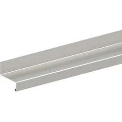 OSMO Fassade Übergangsprofil 2 Aluminium 300cm RAL 9006 pulverlackbeschichtet VE 1 Stk.