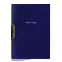 Durable Bewerbungsmappen DURASWING job DIN A4 blau,