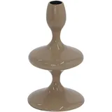 Mirrors and More Stabkerzenhalter Laureen Metall Beige