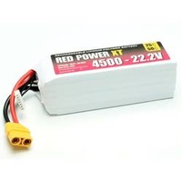Red Power Modellbau-Akkupack (LiPo) 22.2V 4500 mAh Softcase XT90