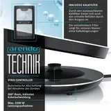 Arendo Frühstücks-Set, Wasserkocher Edelstahl 1,7l, 4 Scheiben Langschlitztoaster, 4 Scheiben Toaster, Frühstücksset, Wasserkocher Retro, Bröt... - Kupfer