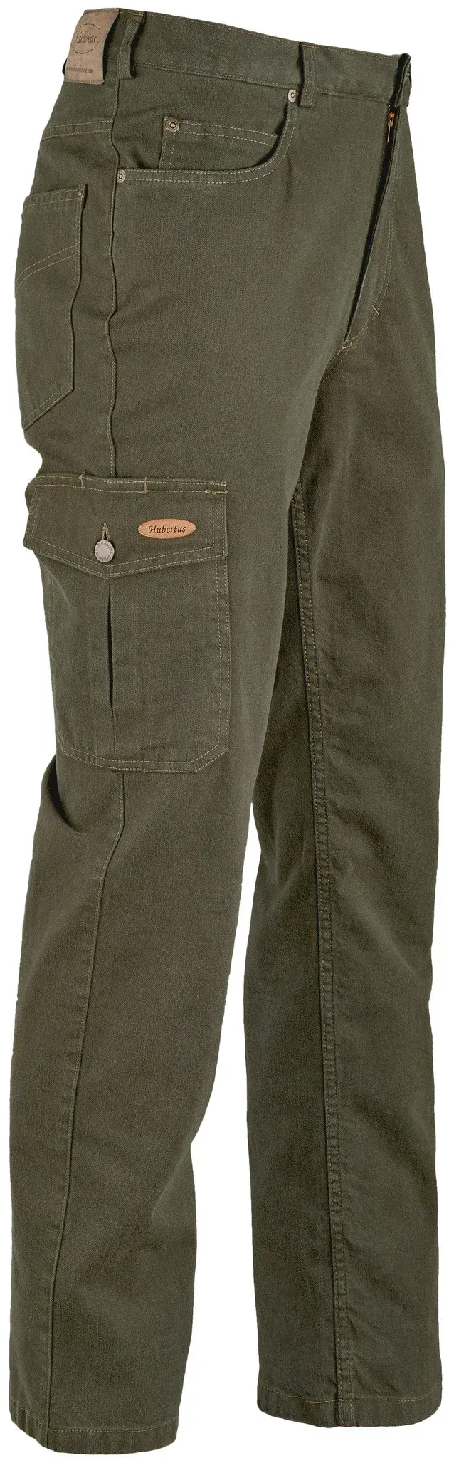 Hubertus Herren-Jagdjeans Stretch, oliv, 25