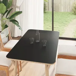 Möbelfolie Selbstklebend Mattschwarz 90x500 cm PVC