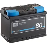 Ective Semi Cycle 80Ah 12V