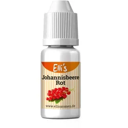 Elli ́s Johannisbeere Rot Lebensmittelaroma Tropfen 10 ml