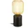 Briloner - Tischlampe mit Drahtgeflecht, Kabelschalter, Warmweiß, Lampe, Nachttischlampe, Tischleuchte, Dekolampe Flur, Bürolampe, Leselampe, Wohnzimmer, Schlafzimmer, 10 x 25 cm (DxH), Gold