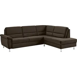 CALIZZA INTERIORS »Onyx L-Form«, Ottomane links oder rechts, wahlweise mit Bettfunktion, Breite 257 cm