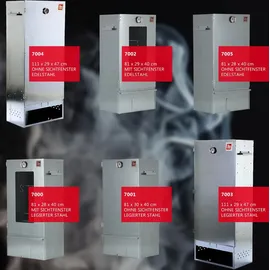 Ita Räucherofen 2000 W schwarz