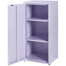 [en.casa] Burlöv Aktenschrank 40 x 35 x 88 cm lila