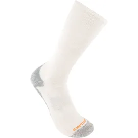 CARHARTT Midweight Cotton Tencel Comfort Crew Socken 3 Paare Weiß M