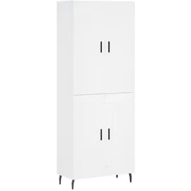 vidaXL Highboard 69,5 x 180 x 34 cm Weiß