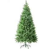 Tectake tectake® Weihnachtsbaum 180 cm 742 Spitzen und