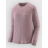 Patagonia Damen Cap Cool Merino Graphic Longsleeve (Größe XS, lila)